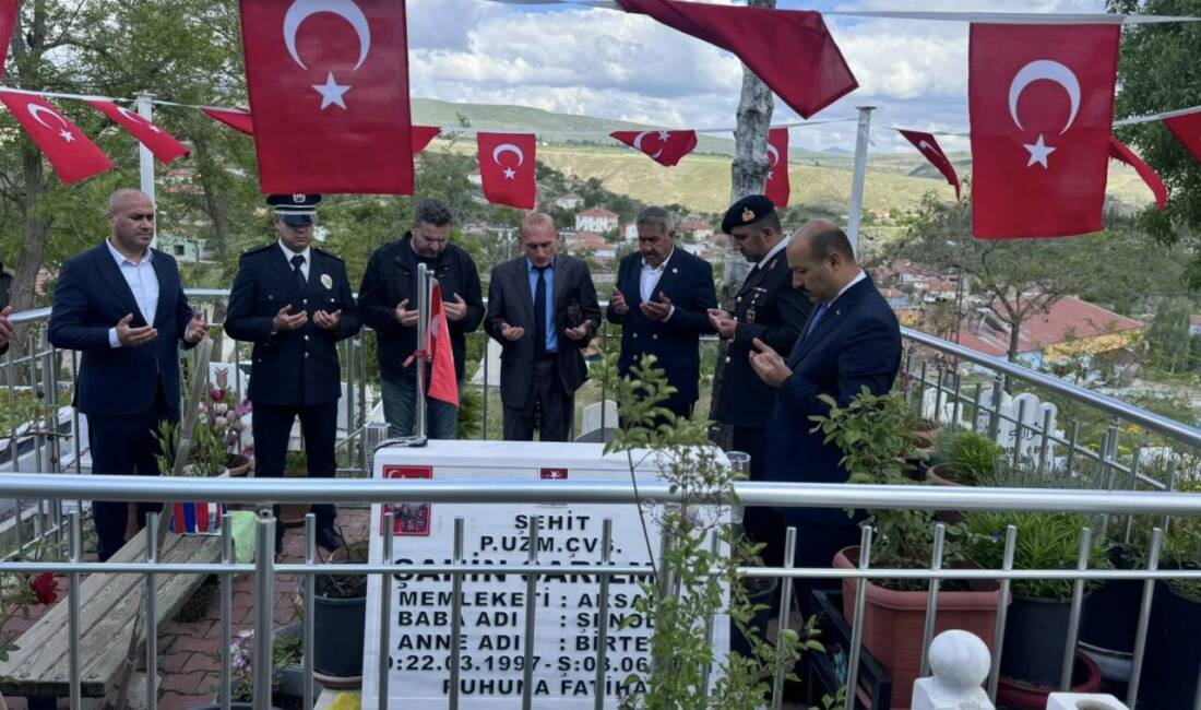 Kurban Bayramı kapsamında Güzelyurt’ta şehit kabirleri ziyaret edilerek dualar edildi,
