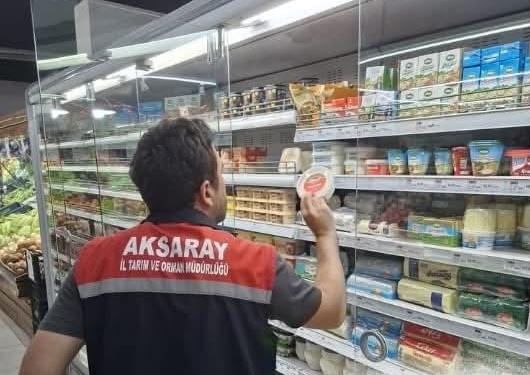 Aksaray İl Tarım ve Orman Müdürlüğü ekipleri, vatandaşların güvenilir gıdaya