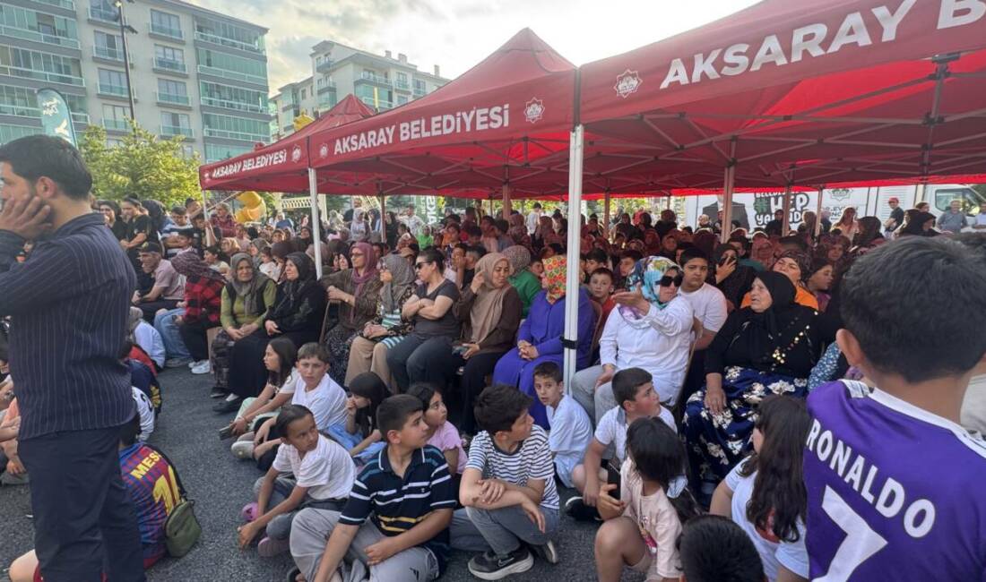 Aksaray Belediyesi’nin Paşaçık Mahallesi’nde düzenlediği