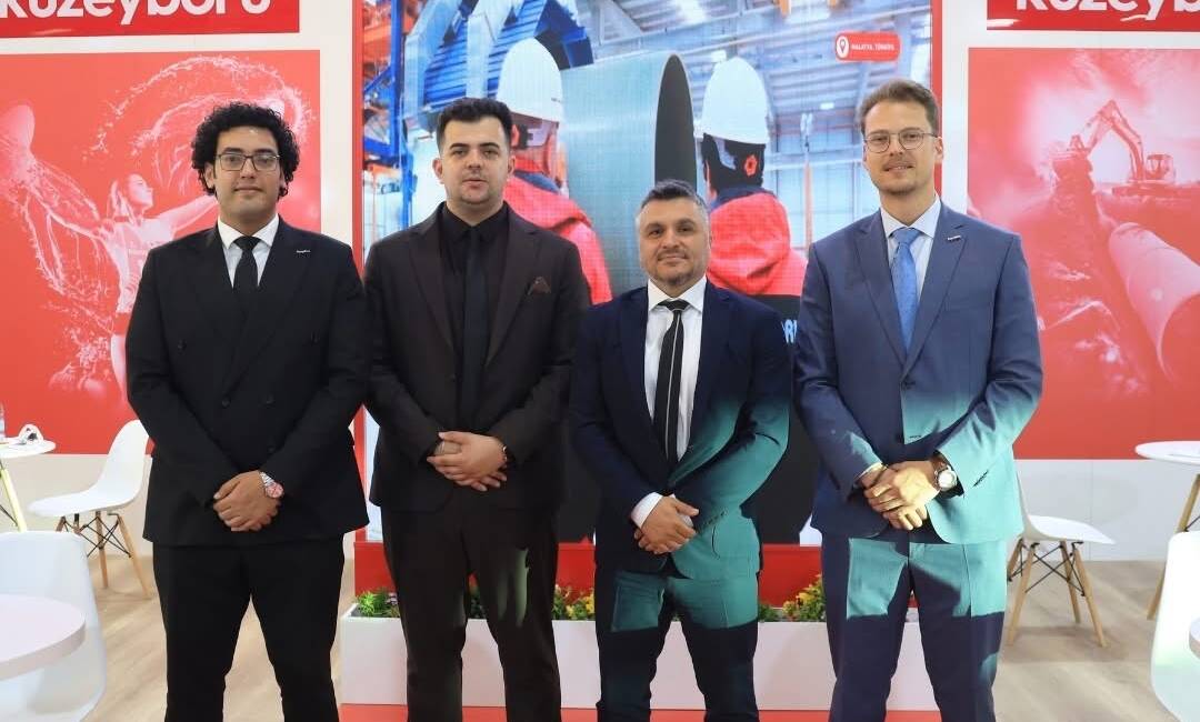 Kuzeyboru, Suriye’de Türk sanayisini temsil ediyor! Aksaray merkezli Kuzeyboru, Syria Buildex 2026 Fuarı’nda yenilikçi altyapı çözümlerini