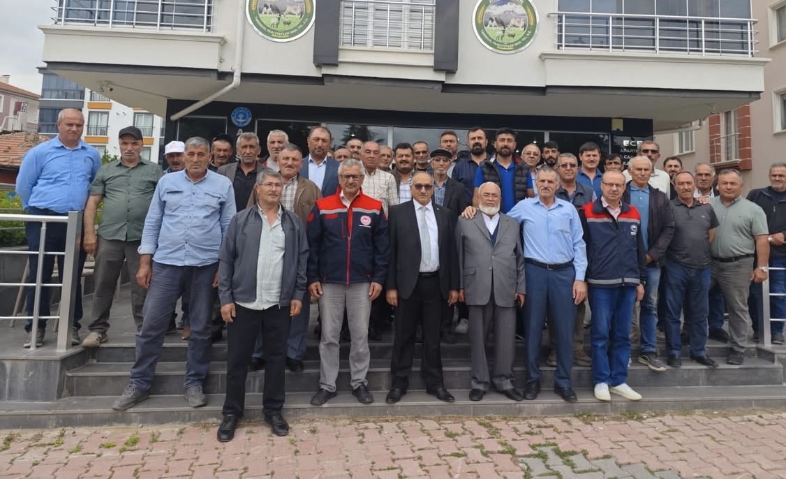 Aksaray Merkez İlçe Süt Üreticileri Birliği’nin mali genel kurulunda faaliyet