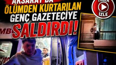 Aksaray’da intihar girişiminde bulunan 17 yaşındaki çocuk, kurtarma sonrası gazeteciye