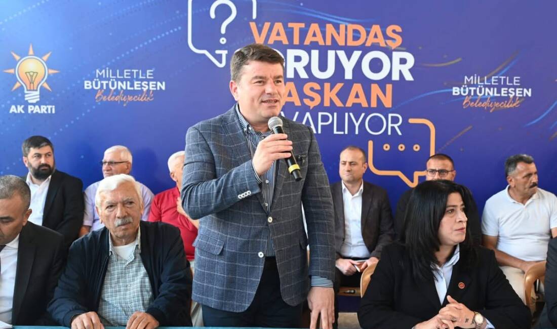 Başkan Dinçer, Büyük Bölcek’te vatandaşları dinledi! Aksaray Belediye Başkanı Evren Dinçer, Büyük Bölcek Mahallesi’nde vatandaşlarla buluşarak