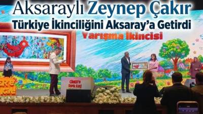 Cumhurbaşkanlığı İletişim Başkanlığı tarafından düzenlenen “CİMER’e Renk Kat” Resim Yarışması’nda