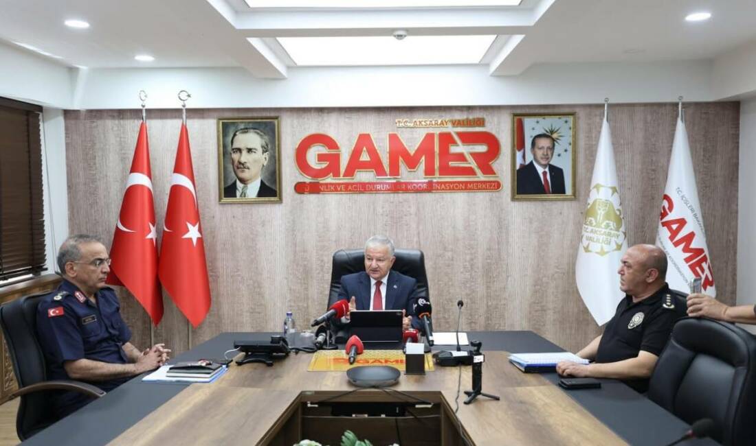 Aksaray’da 13 Haziran Cumartesi