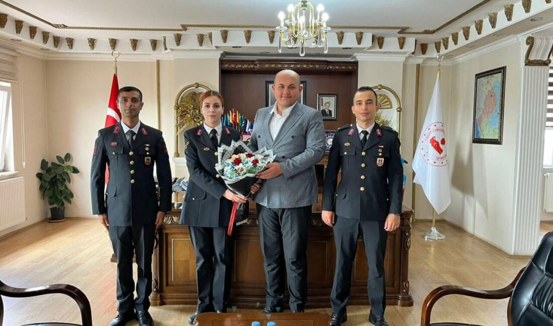Ağaçören’de Jandarma Teşkilatının 187. Kuruluş Yıl Dönümü Kutlandı Ağaçören Kaymakamı Metin Korkmaz, Jandarma Teşkilatının 187. kuruluş yıl dönümü