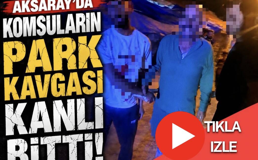 Aksaray’da komşuların park yeri kavgası kanlı bitti! Aksaray’da komşuların park yeri kavgasında bir genç yaralandı, olay yerine