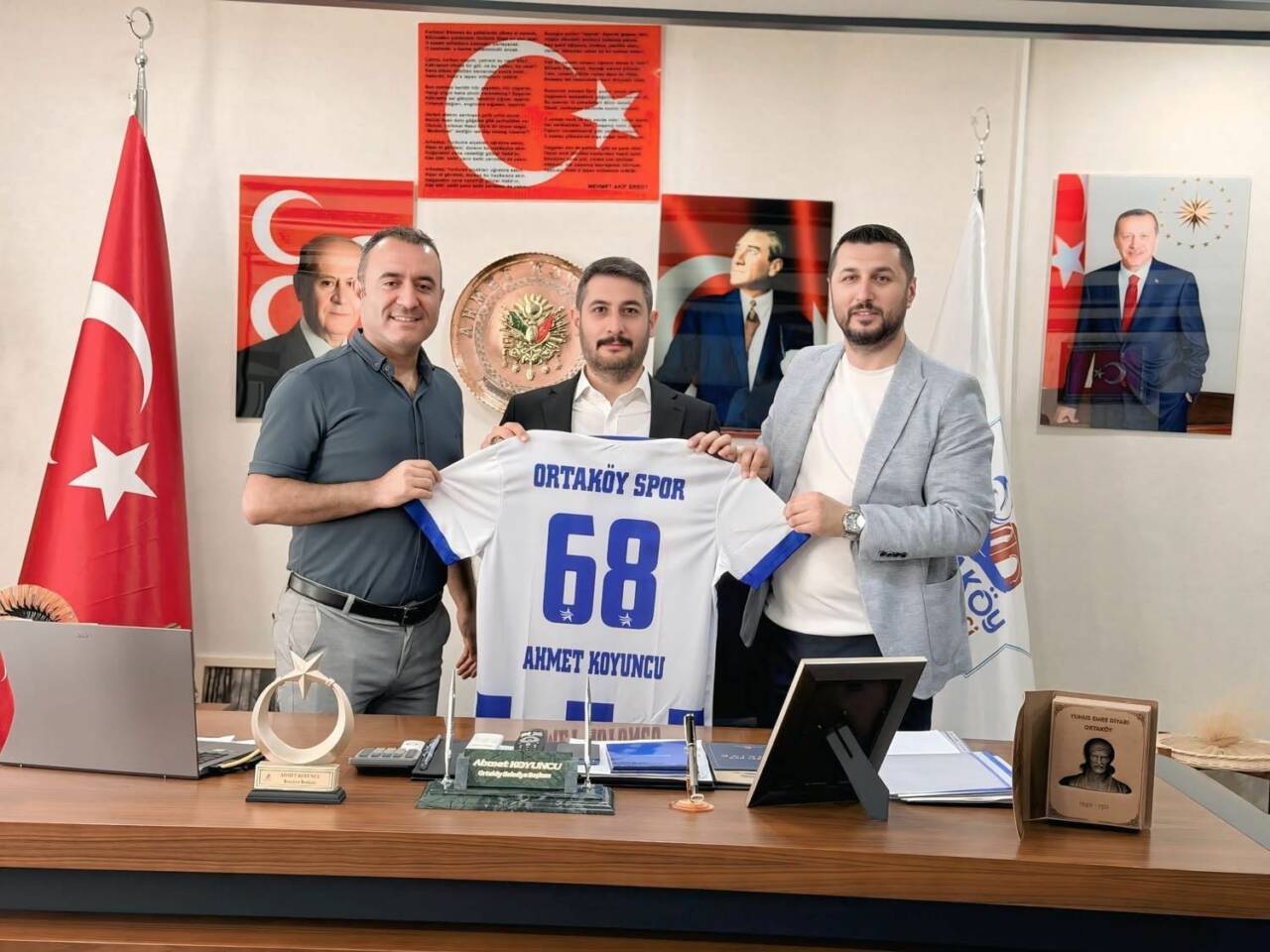 Aksaray Amatör Küme’de başarılı bir sezon geçirerek ligi ikinci sırada