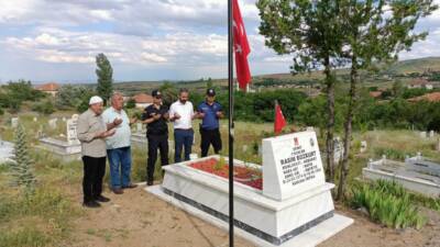 Ağaçören’de, şehadet yıl dönümleri dolayısıyla Piyade Uzman Çavuş İsmail Yüksel