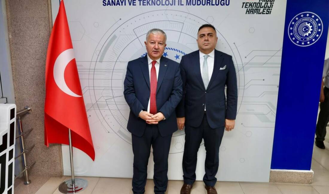 Aksaray Valisi Murat Duru, Sanayi ve Teknoloji İl Müdürlüğü’nü ziyaret