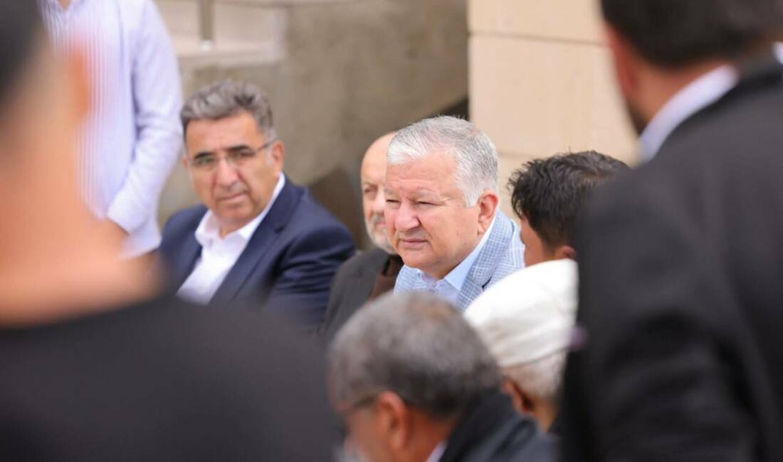 Aksaray Valisi Murat Duru, Gençosman Köyü Ayfer Arı Camii’nde kılınan