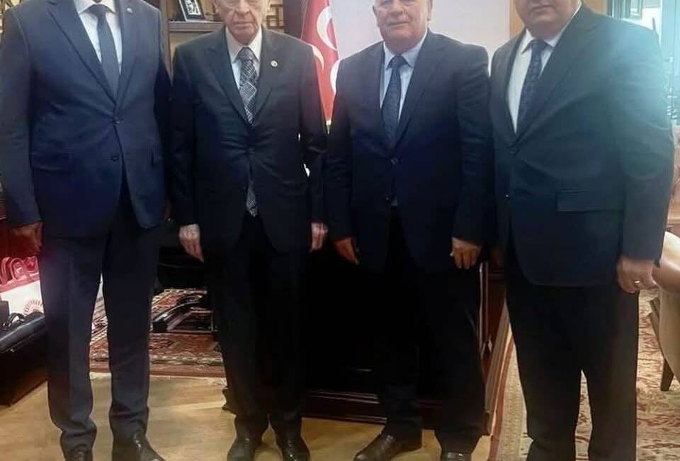 MHP Aksaray heyeti, Genel Başkan Devlet Bahçeli’yi ziyaret etti. Bahçeli,