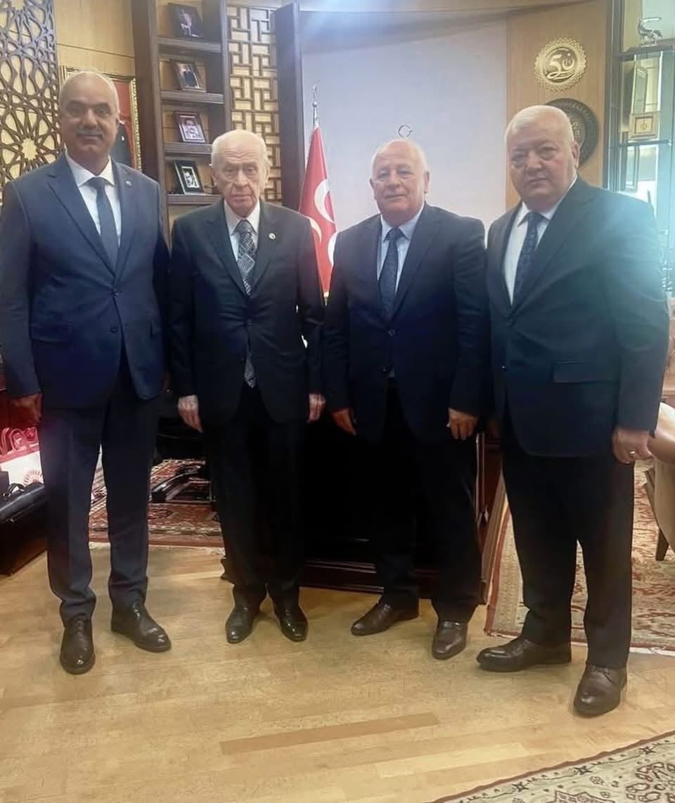 MHP Aksaray heyeti, Genel Başkan Devlet Bahçeli’yi ziyaret etti. Bahçeli,