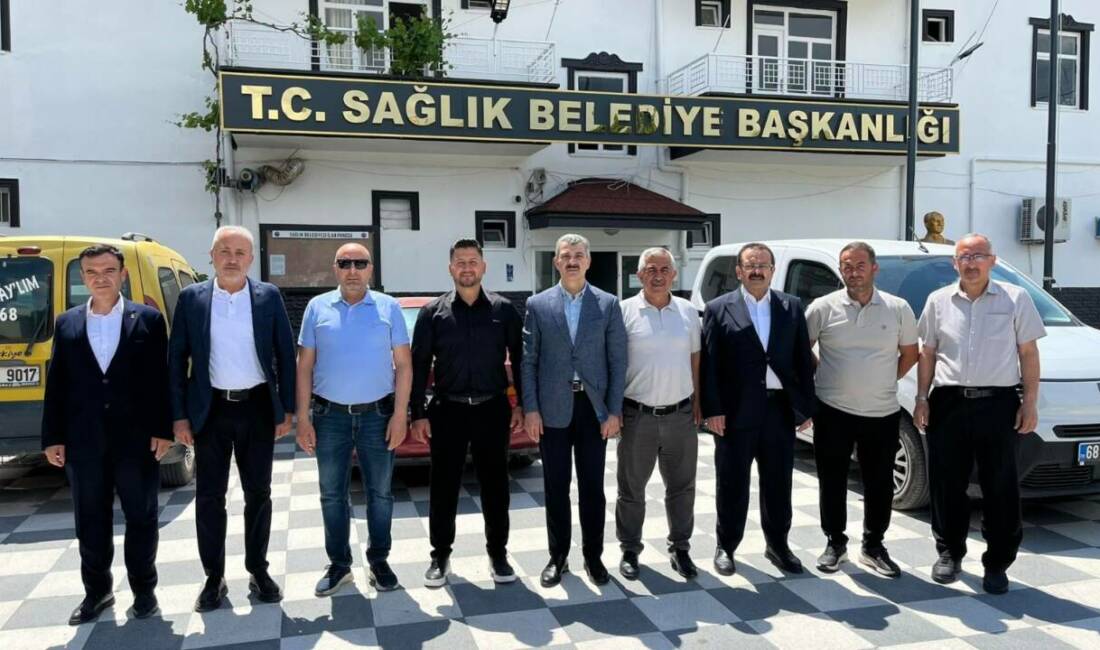 Sağlık Belediyesi hizmetleri konuşuldu! AK Parti heyeti Sağlık Beldesi’nde vatandaşlarla buluştu. Ziyarette altyapı ve