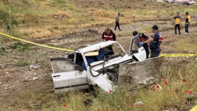 Yozgat'ın Yerköy ilçesinde köprüden düşen otomobildeki 2 çocuk yaşamını yitirdi,