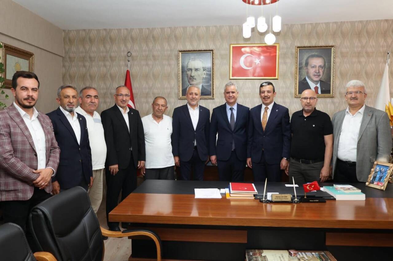 AK Parti Genel Başkan Yardımcısı Hasan Basri Yalçın, Aksaray’da teşkilat