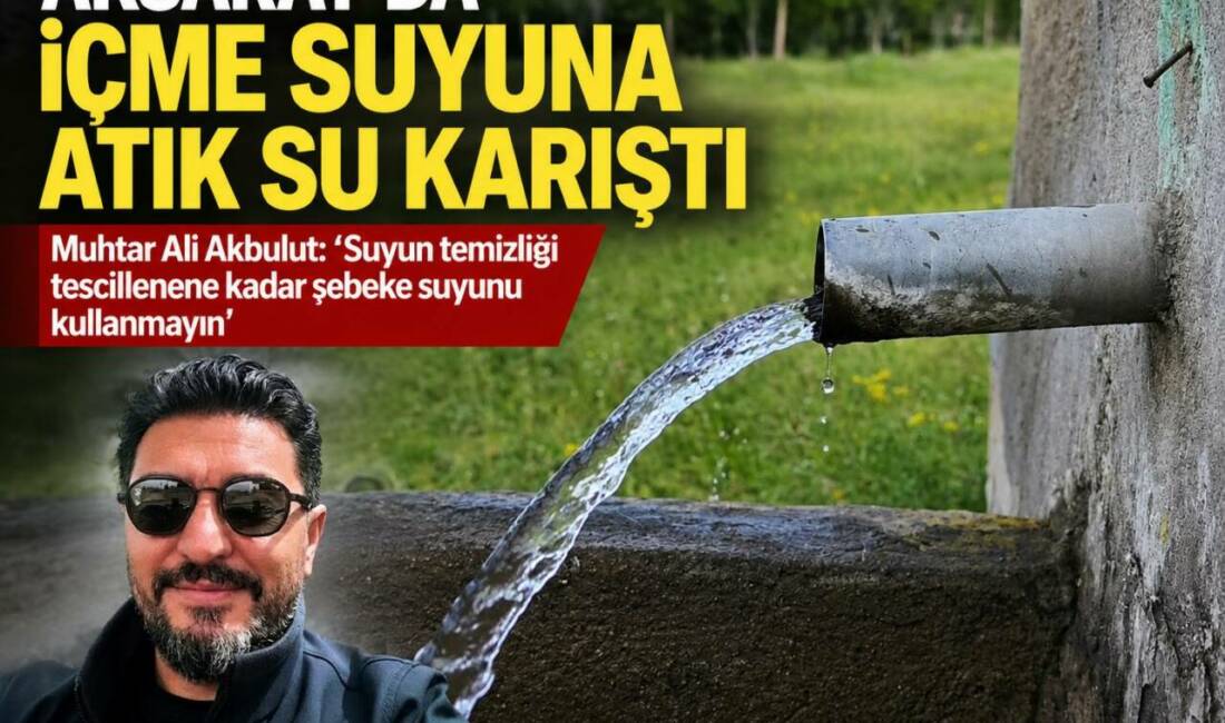 Aksaray’da İçme Suyuna Atık Su Karıştı Aksaray’ın Balcı Mahallesi’nde yayla hattından gelen içme suyu şebekesine bir