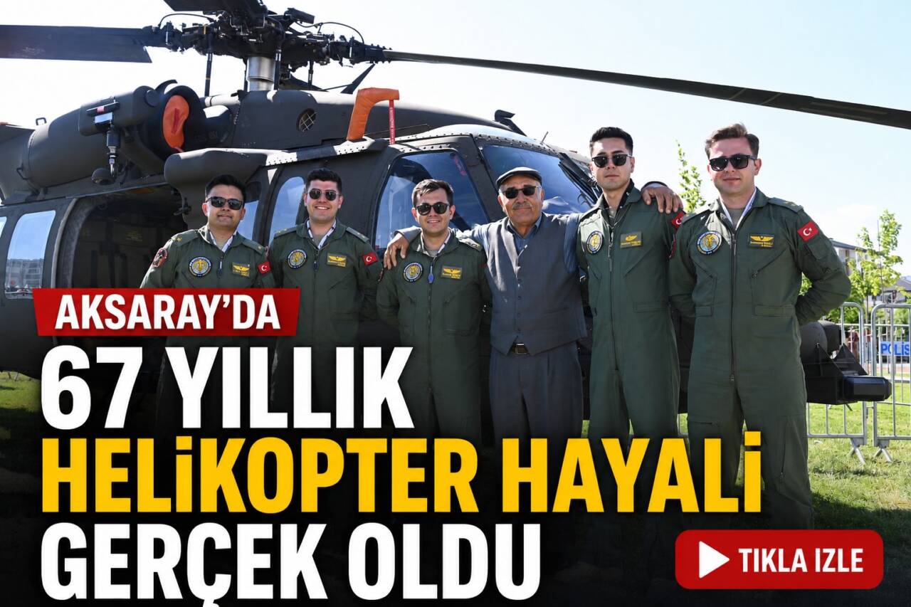 BilimFest Aksaray’da 74 yaşındaki Fehmi Yıldız, çocukluk yıllarında başlayan havacılık