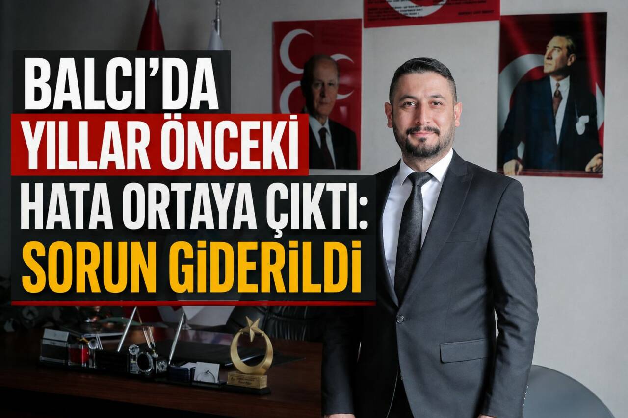Aksaray’ın Ortaköy ilçesine bağlı Balcı Mahallesi’nde içme suyu şebekesinde tespit