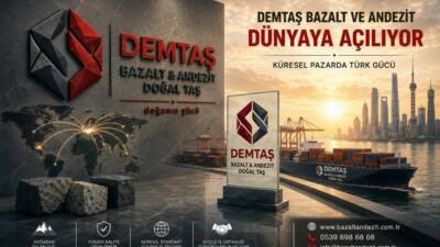 Aksaray’daki doğal taş üreticisi DEMTAŞ Bazalt & Andezit, tesisine kazandırdığı