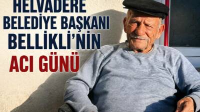 Helvadere Belediye Başkanı Arif Bellikli’nin kayınbabası Oruç Bellikli hayatını kaybetti.