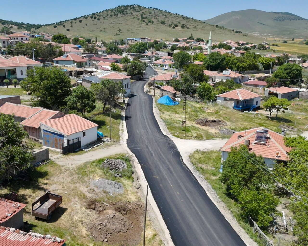 Aksaray İl Özel İdaresi, Yalnızceviz ve Göksügüzel köylerini Aksaray-Nevşehir karayoluna