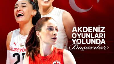 Kuzeyboru Spor Kulübü sporcuları Tuğba Şenoğlu İvegin, Ayşe Çürük ve