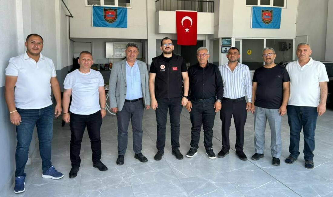 Aksaray Ticaret İl Müdürü Ünal Aksoy ile Şoförler Odası Başkanı