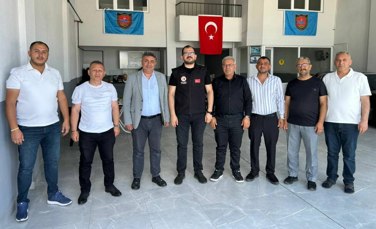 Aksaray Ticaret İl Müdürü Ünal Aksoy ile Şoförler Odası Başkanı