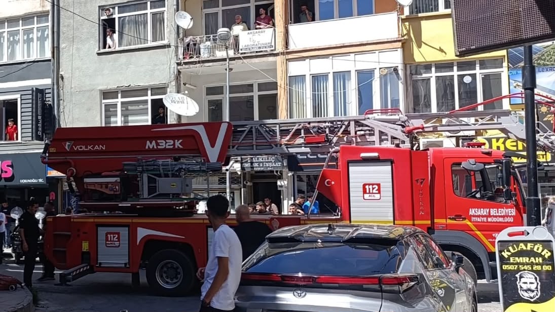 Aksaray’ın Muhsin Çelebi Mahallesi’nde bir