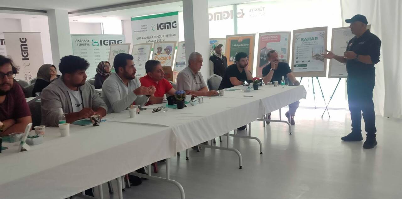 AFAD koordinasyonunda düzenlenen eğitim programında Hasene Vakfı üyelerine afet farkındalığı,