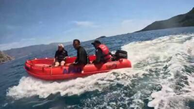 Aksaray AFAD İl Müdürlüğü dalış ekibi, Muğla’nın Fethiye ilçesinde gerçekleştirilen