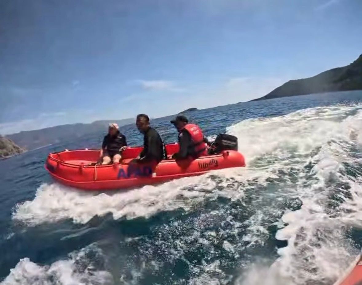 Aksaray AFAD İl Müdürlüğü dalış ekibi, Muğla’nın Fethiye ilçesinde gerçekleştirilen