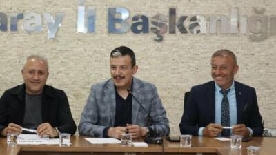AK Parti Aksaray İl Başkanlığı’nın haftalık olağan yönetim kurulu toplantısı,