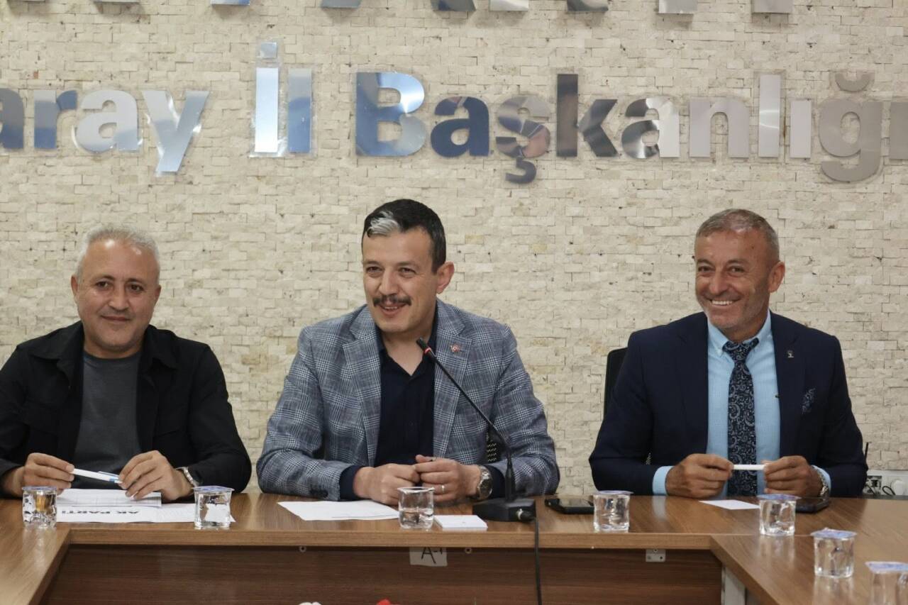 AK Parti Aksaray İl Başkanlığı’nın haftalık olağan yönetim kurulu toplantısı,