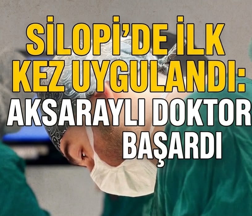 Şırnak’ın Silopi ilçesinde ilk kez uygulanan V-NOTES yöntemiyle tüp bağlama