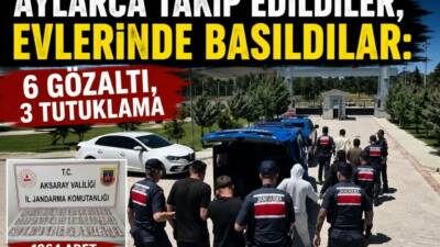 Aksaray’ın Ortaköy ilçesinde uyuşturucu ticaretine yönelik düzenlenen operasyonda aylarca teknik