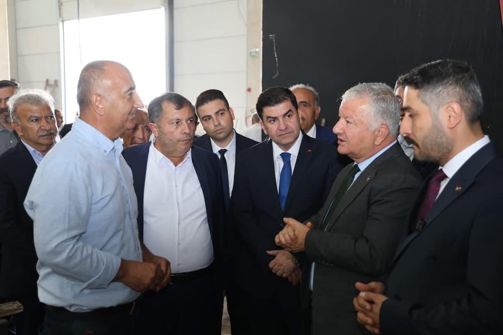 Aksaray’ın Ortaköy ilçesinde düzenlenen toplantıda OSB yatırımları değerlendirildi, ilk iş