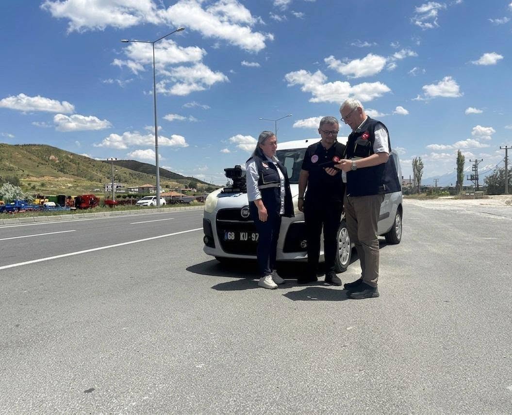 Aksaray’da çevresel etkilerin izlenmesi için EGEDES ölçümleri yapıldı, işletmelerin mevzuata