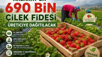 Aksaray’da organik tarım ve bitkisel üretimi geliştirmeye yönelik iki ayrı