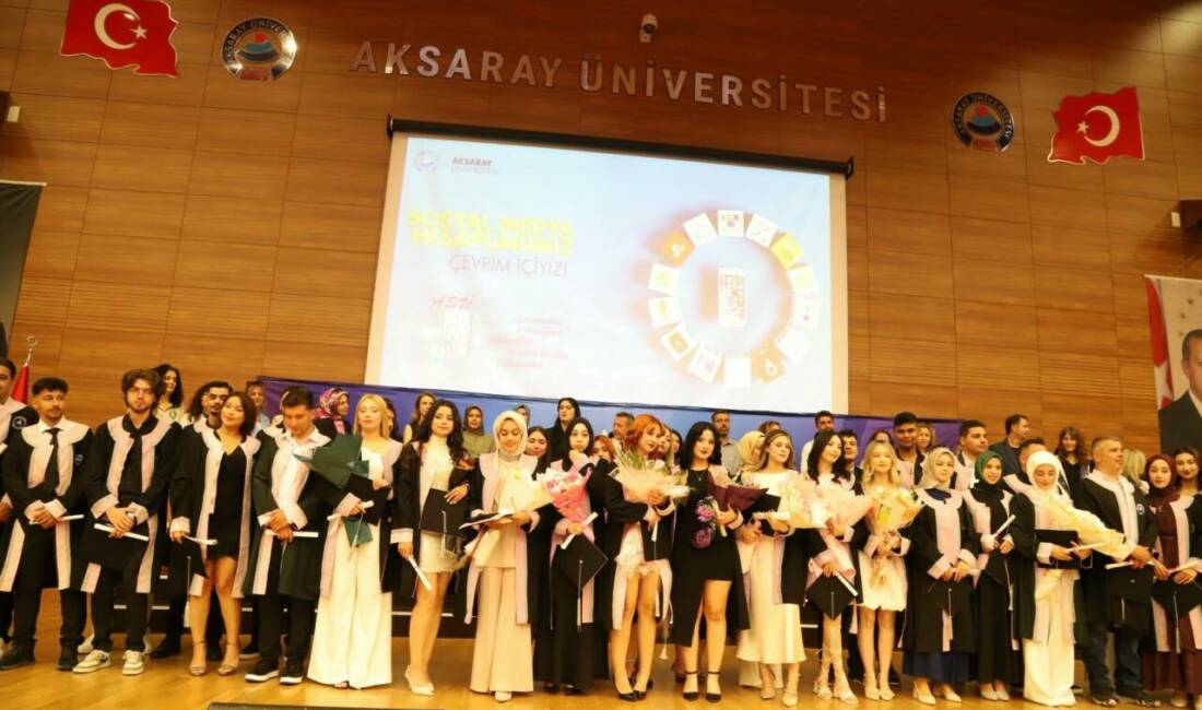 Aksaray Üniversitesi (ASÜ) Sağlık Hizmetleri Meslek Yüksekokulu (SHMYO)’da mezuniyet gururu