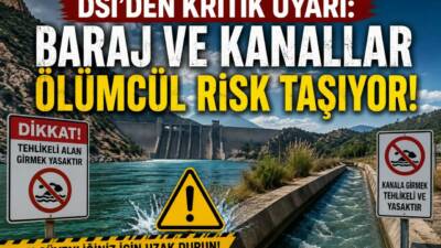 DSİ Genel Müdürlüğü, hava sıcaklıklarının artmasıyla birlikte baraj, gölet ve