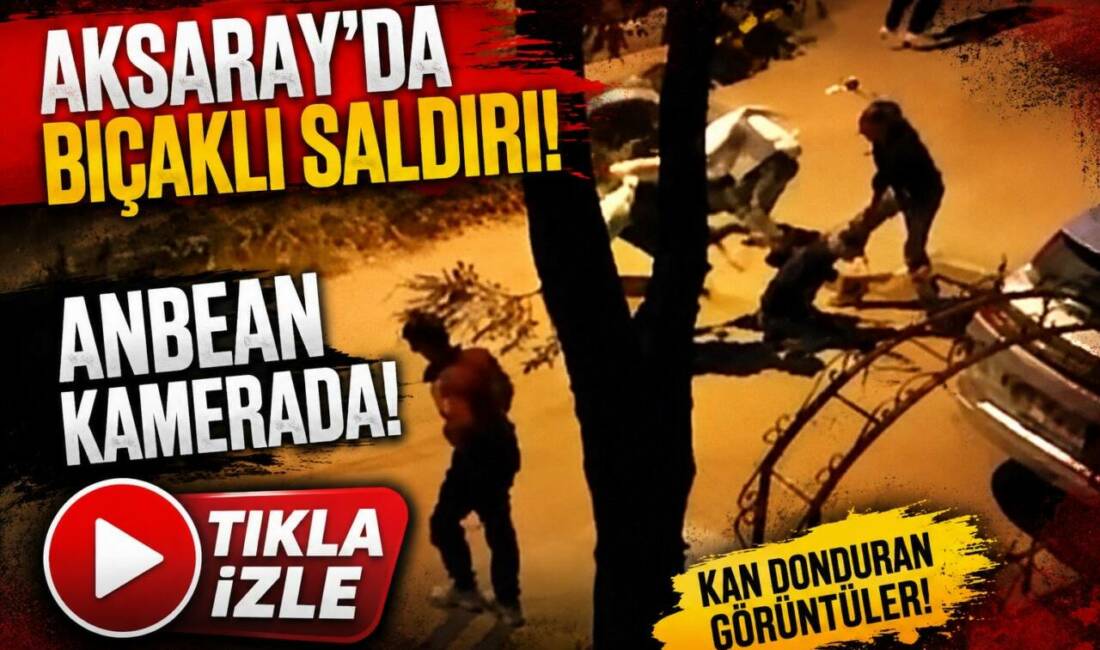 Aksaray Büyük Bölcek Mahallesi’ndeki parkta iki grup arasında çıkan tartışma