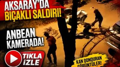 Aksaray Büyük Bölcek Mahallesi’ndeki parkta iki grup arasında çıkan tartışma
