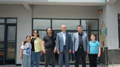 Eğitim-Bir-Sen Aksaray Şube Başkanı Murat Görmez, Gülağaç’ta okul ziyaretleri gerçekleştirerek