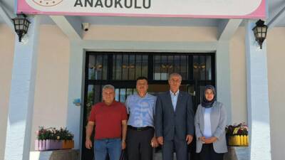 Eğitim-Bir-Sen Aksaray Şube Başkanı Murat Görmez, okul ziyaretlerinde eğitim çalışanlarının