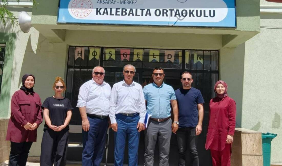 Eğitim-Bir-Sen sahada: Okullarda istişare ziyaretleri Eğitim-Bir-Sen Aksaray Şube Başkanı Murat Görmez, iki okulda eğitim çalışanlarıyla