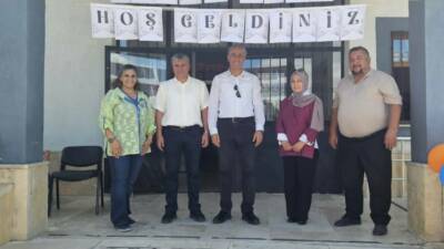 Eğitim-Bir-Sen Aksaray Şube Başkanı Murat Görmez, kentteki okulları ziyaret ederek