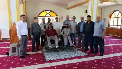 Sultanhanı İlçe Müftülüğü tarafından Mazlumoğlu Camii’nde düzenlenen “Engelleri Aşan Gönüller