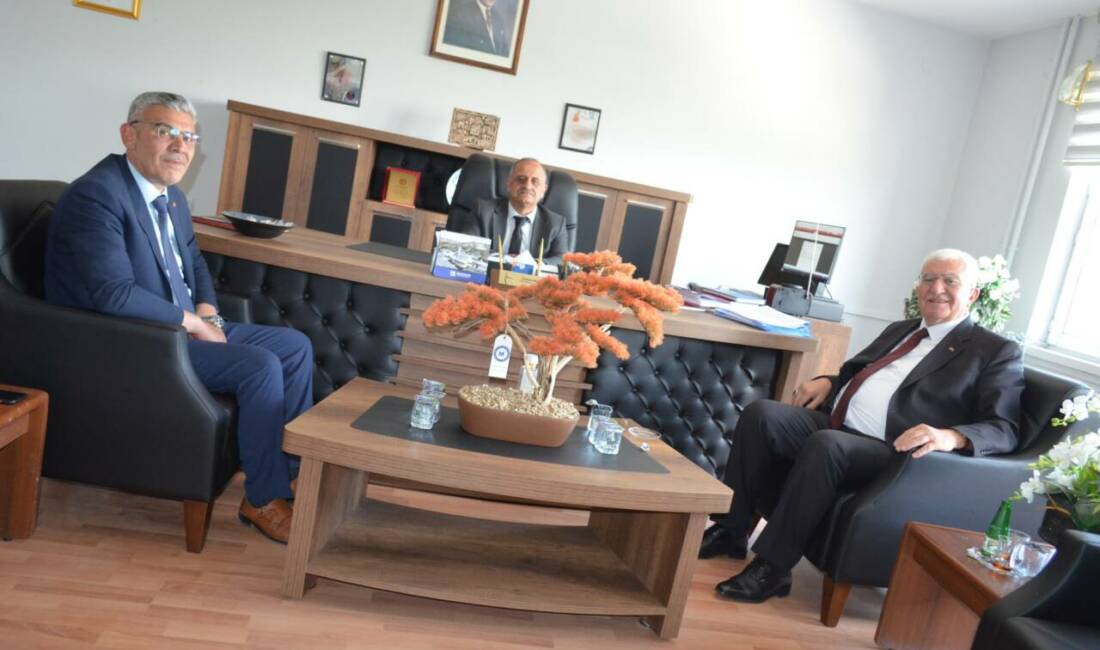 Aksaray Esnaf ve Sanatkârlar Odaları Birliği Başkanı Veysel Öztürk ve